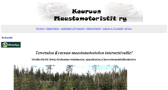 Desktop Screenshot of keuruunmamot.net