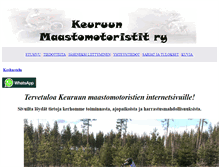 Tablet Screenshot of keuruunmamot.net